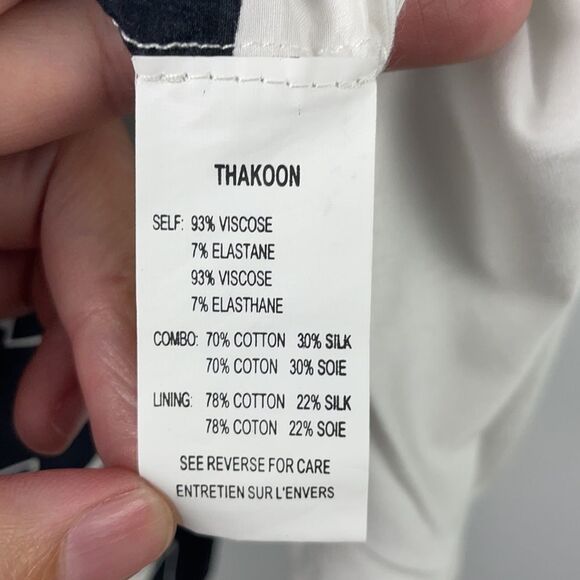 Thakoon Addition Combo Tank with Back Print Size S - Picture 6 of 6